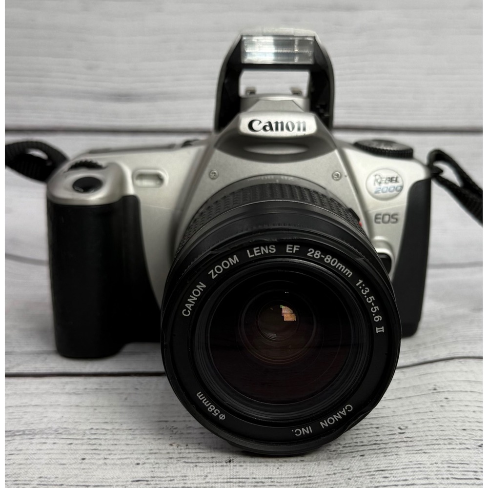 Canon EOS Rebel 2000 35mm Film SLR Camera with EF 28-80mm f/3.5-5.6 II Lens